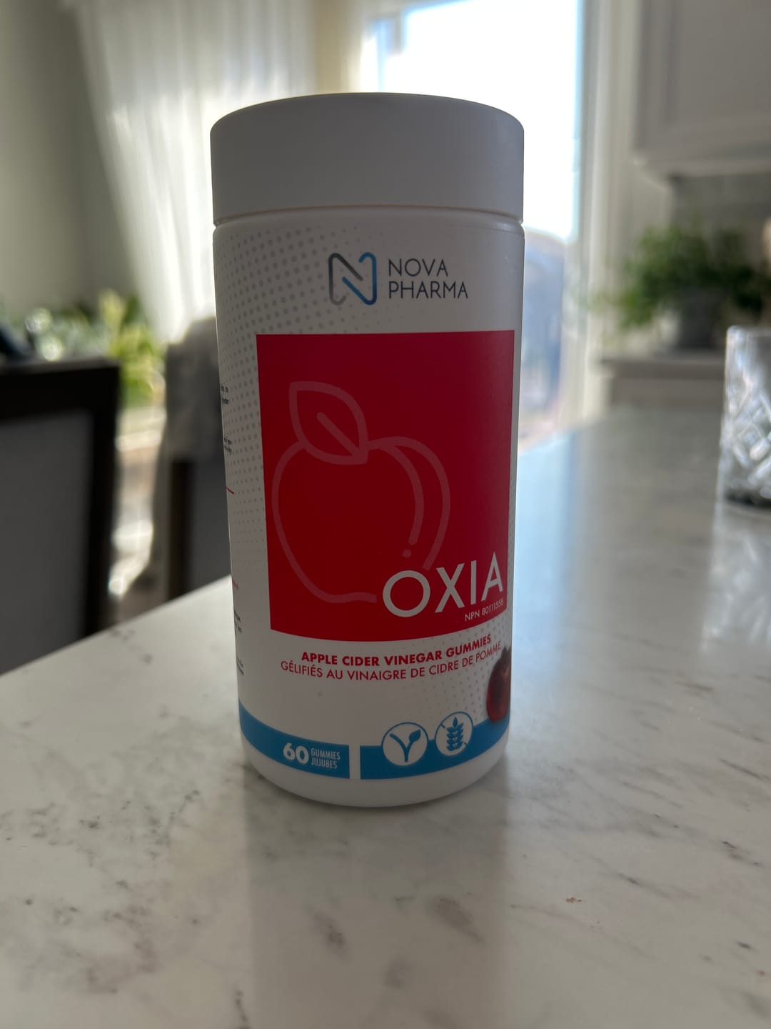 Customer photo review of Nova Pharma - Oxia Vinaigre de cidre de pomme (60 jujubes)