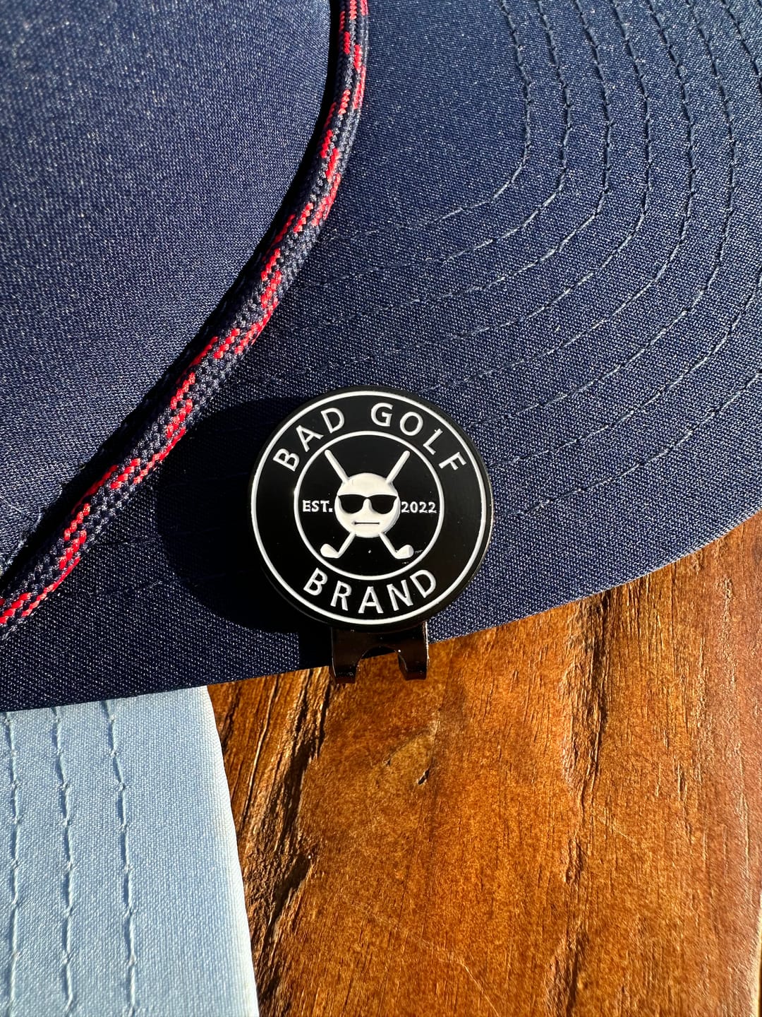 Customer photo review of The Classic Hat Clip Ball Marker