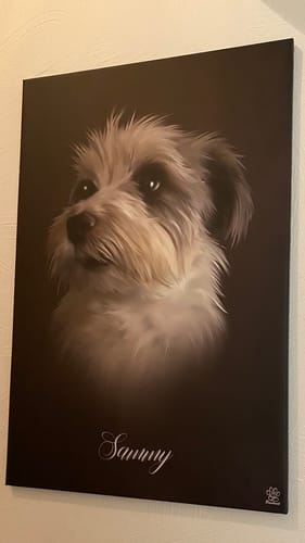 Customer photo review of Öl Pawtrait