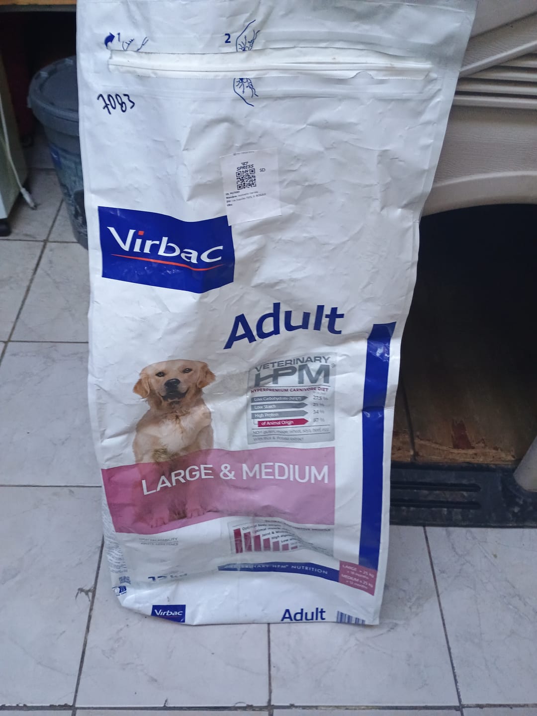 Customer photo review of HPM Virbac Adulto Large & Medium