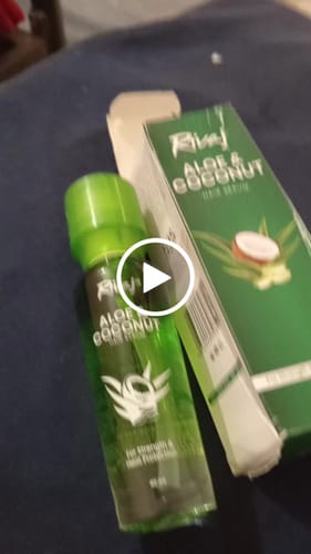 Customer video review of Aloe Vera Coconut Hair 
Serum 40ml