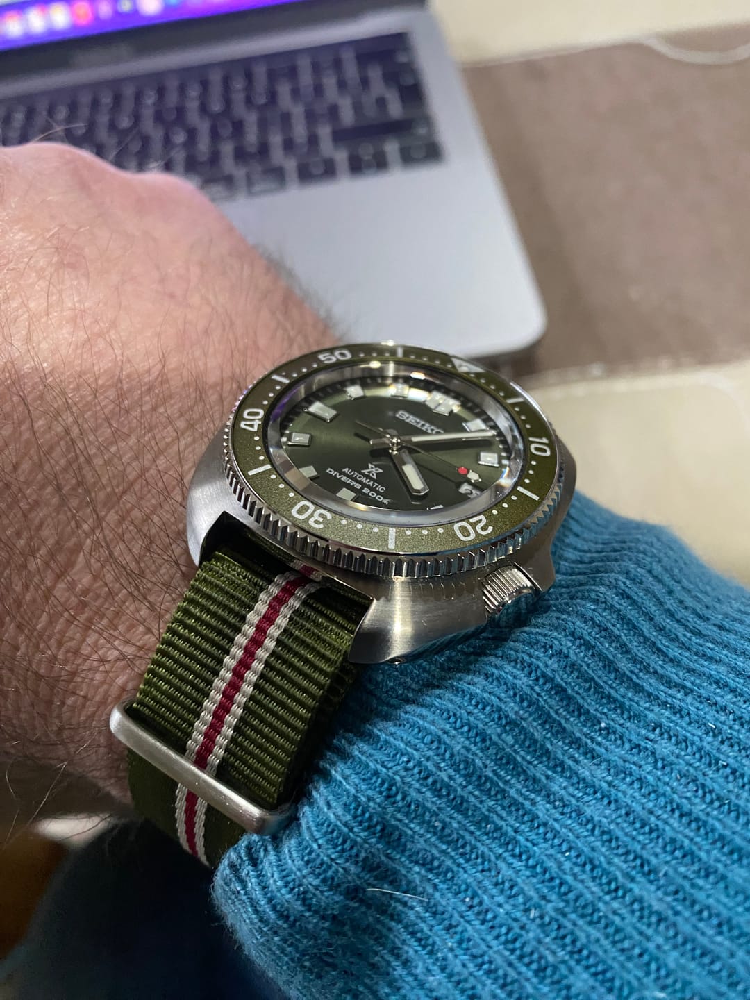 Customer photo review of Mystery Watch Strap - gift with purchase