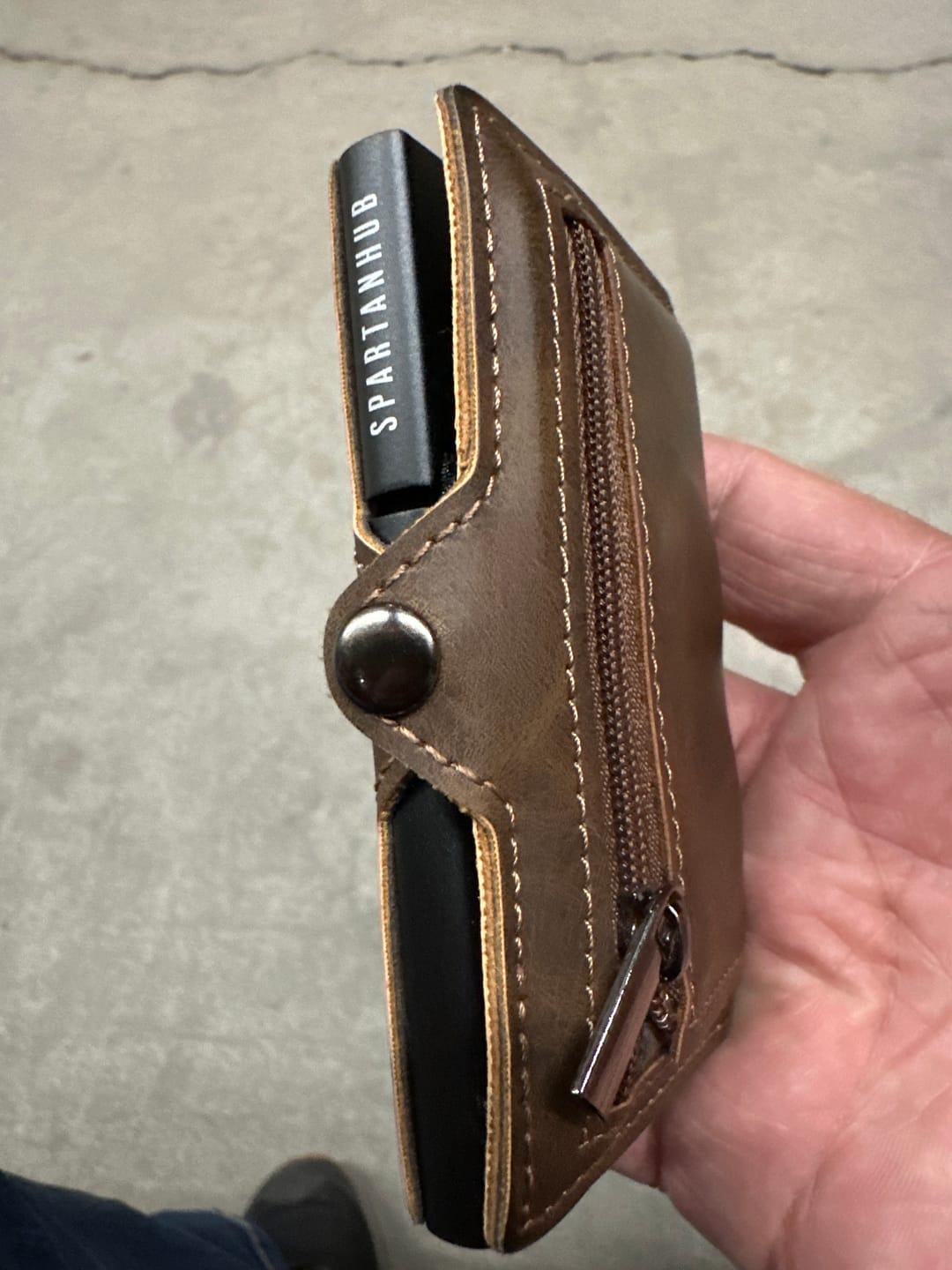 Customer photo review of Slim Wallet