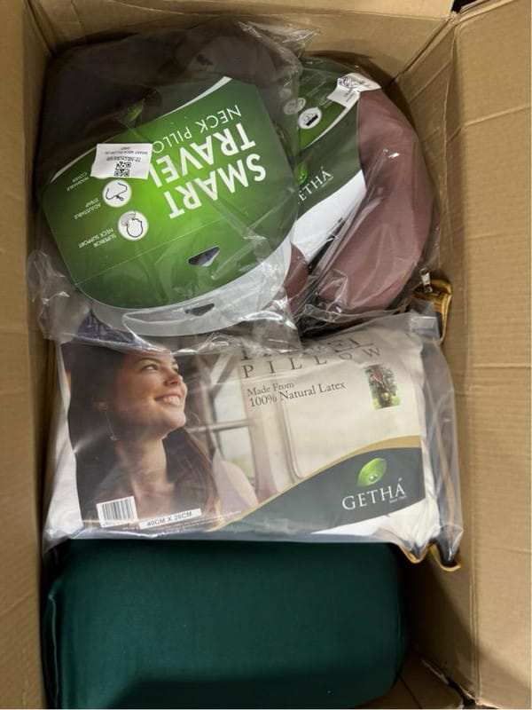 Customer photo review of Smart Neck Latex Pillow - Small