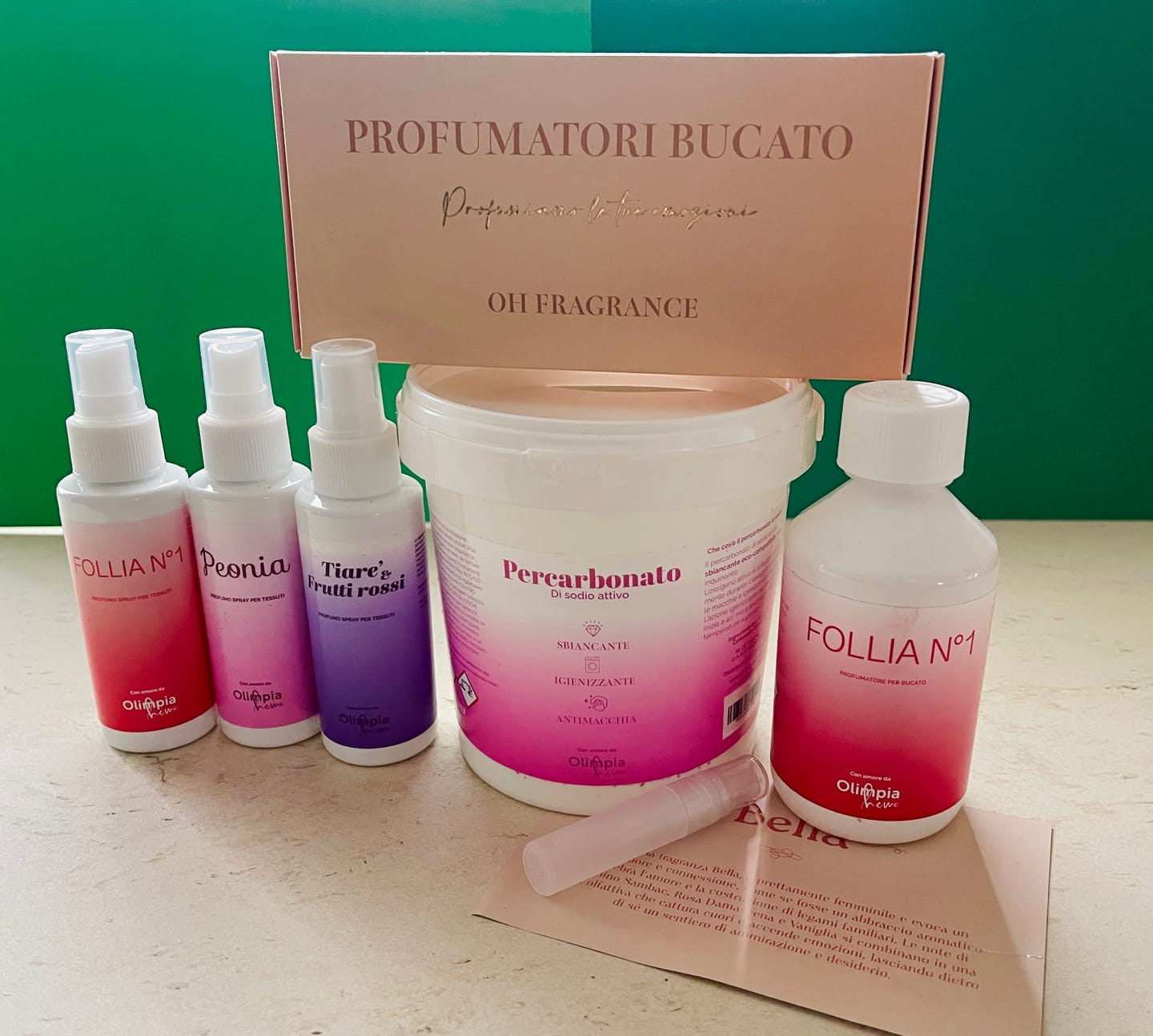 Customer photo review of Profumo spray per tessuti Follia N.1  ml.100