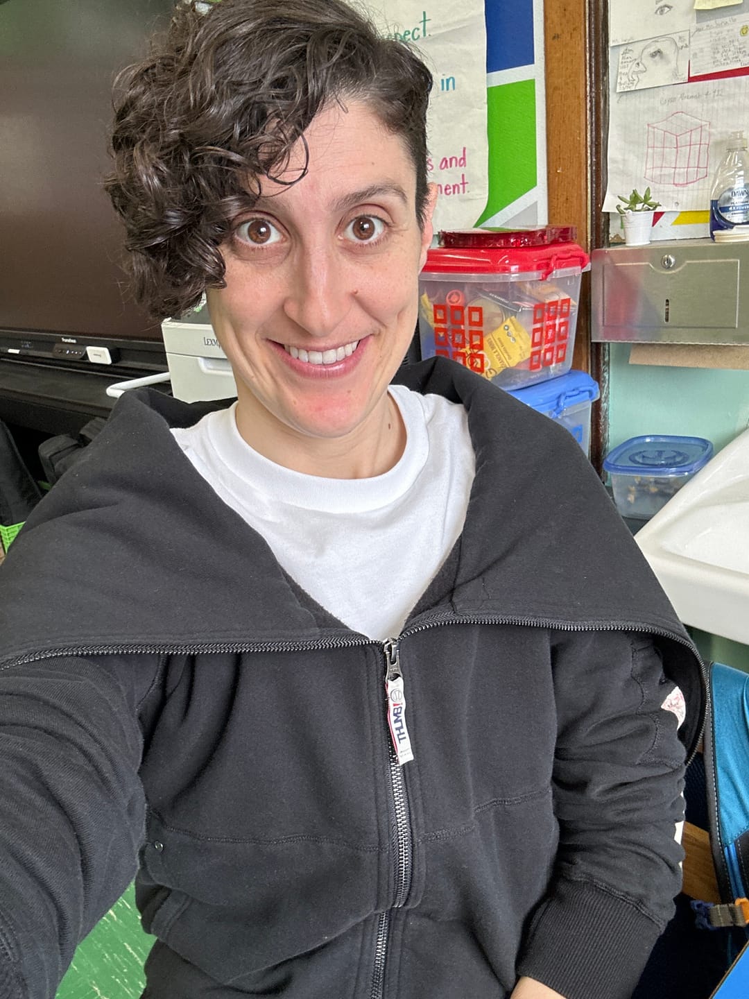 Customer photo review of THE CASEY FLEECE