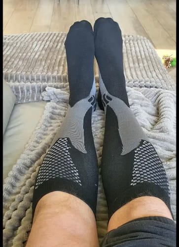 Customer photo review of revitalCare orthopädische Kompressionsstrümpfe