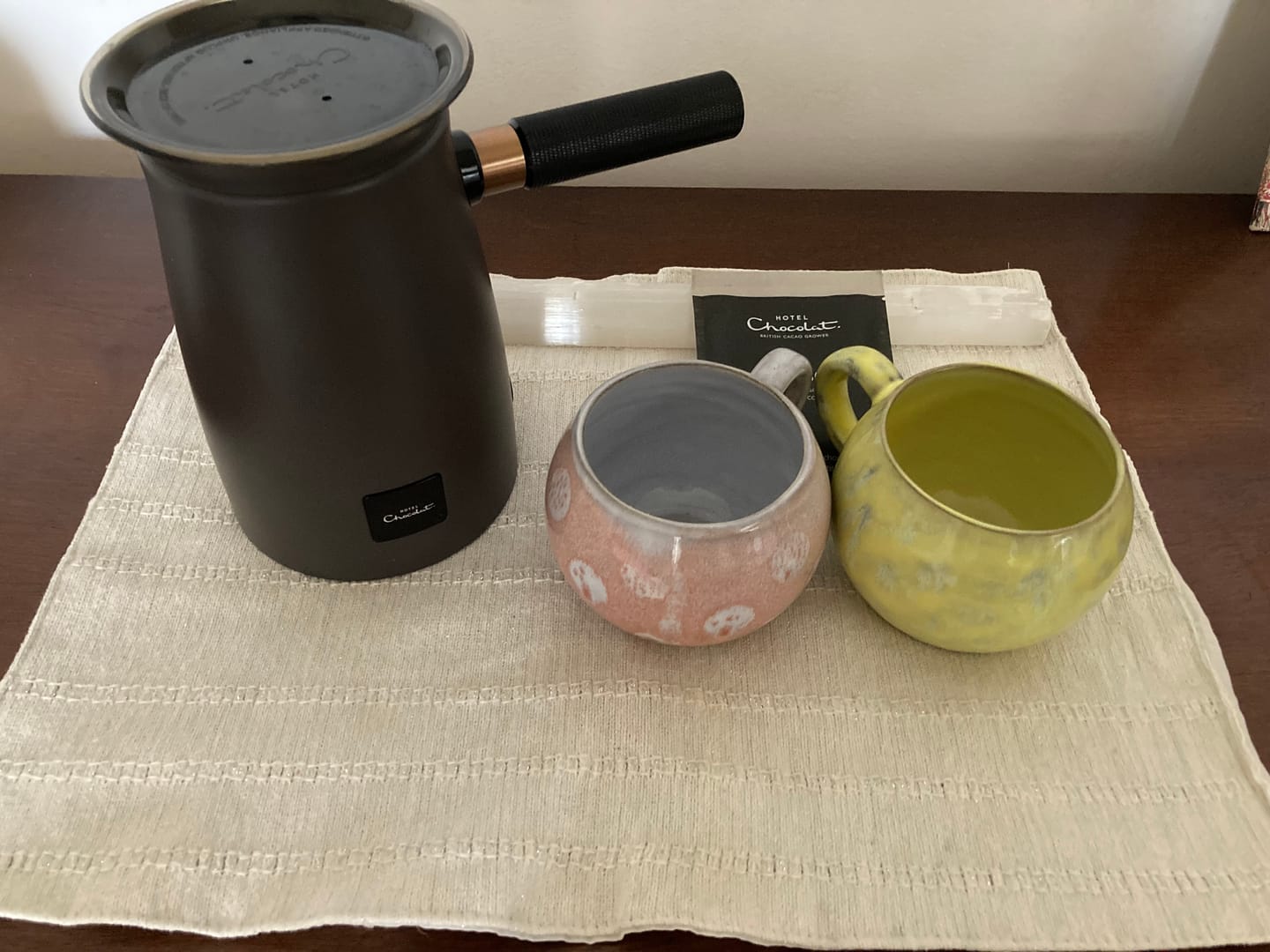 Customer photo review of Classic 70% Hot Chocolate Flakes