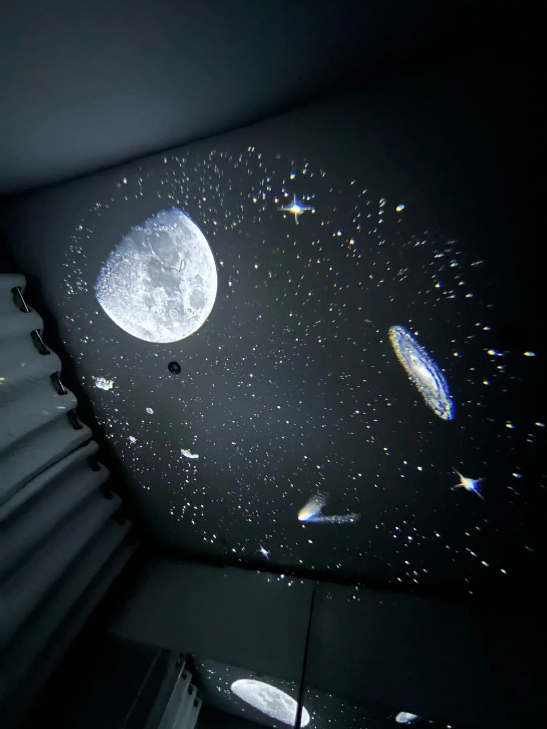 Customer photo review of Starry Sky Galaxy Projector