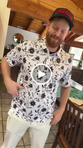 Customer video review of Premium Golf Polo