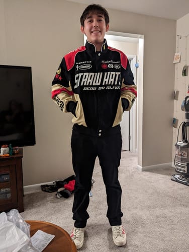 Customer photo review of One Piece Racing Jacket