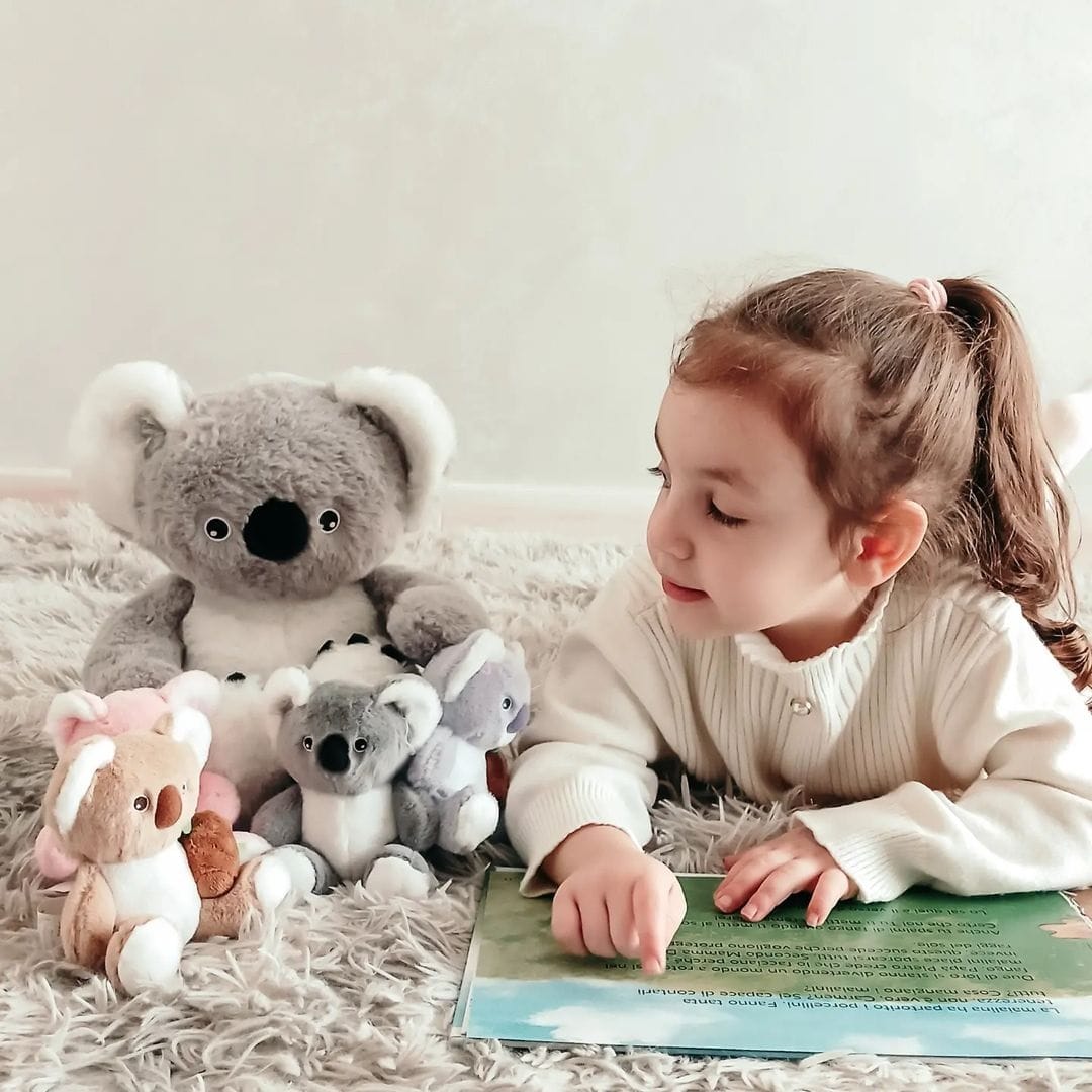 Customer photo review of Ensemble de Jeu en Peluche de Famille Koalas avec 4 Bébés Coffrets Cadeaux pour Tout-petit