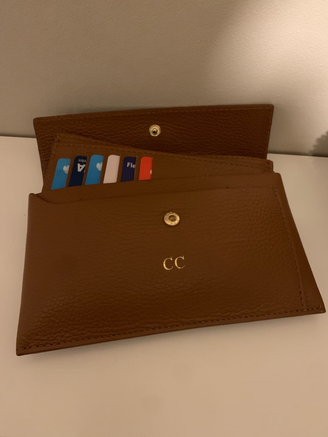 Customer photo review of Leather Lady Wallet