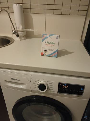Customer photo review of Eco-Tiras de Detergente 40 lavados Natulim