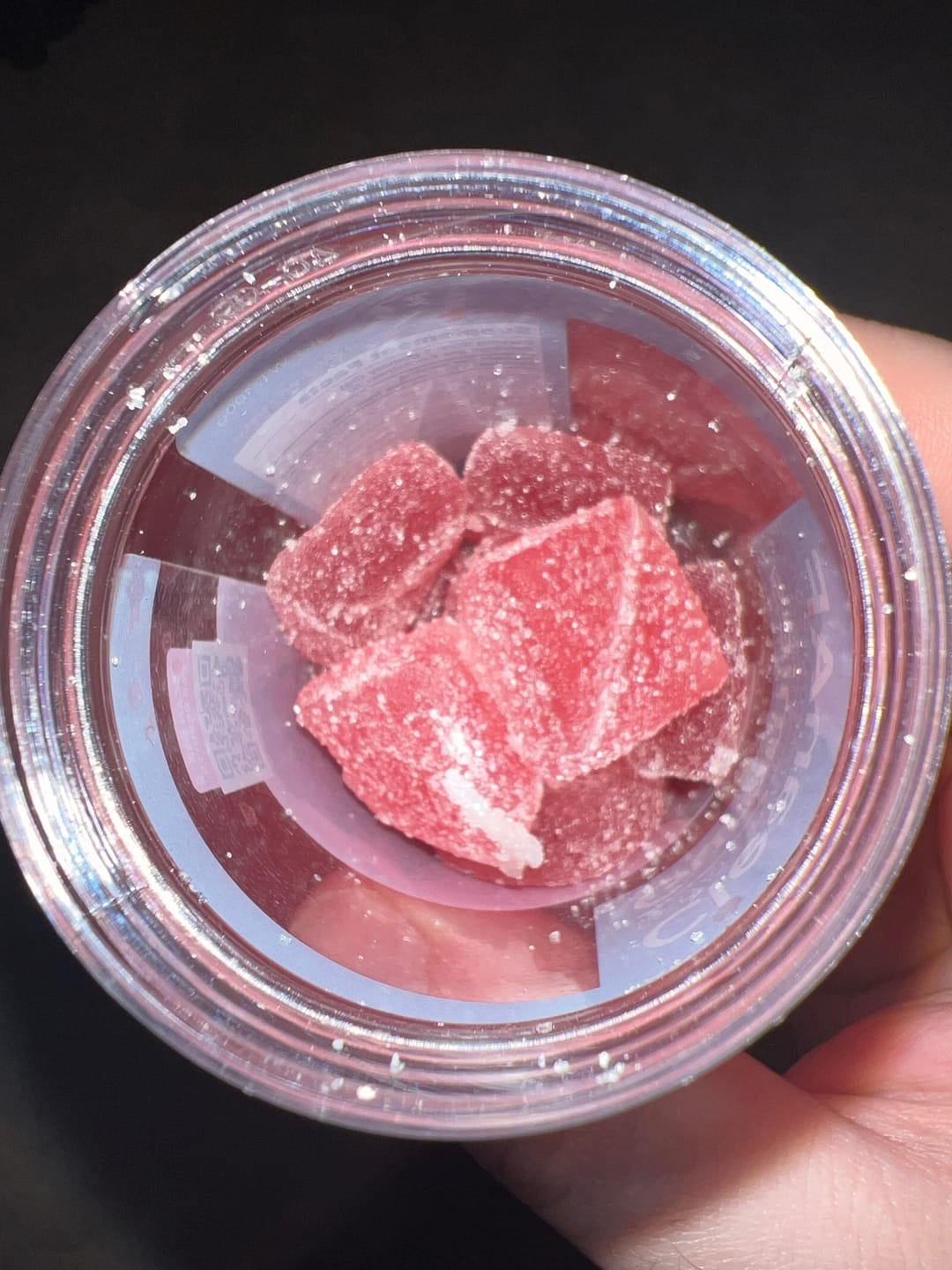 Customer photo review of Strawberry Lemonade CBD Gummies