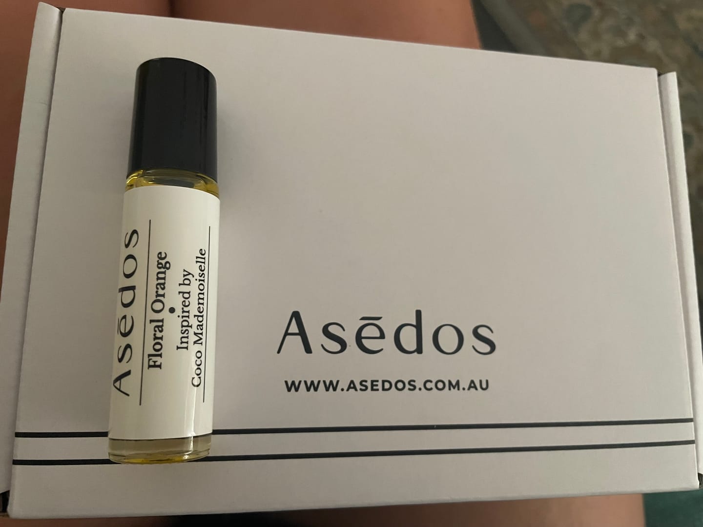 Customer photo review of FLORAL ORANGE PERFUME OIL
