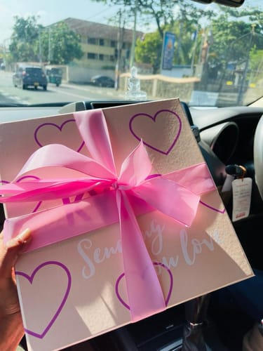 Customer photo review of Empty Love Box