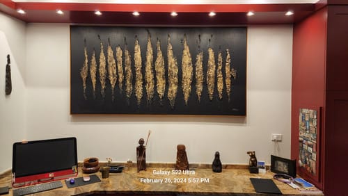 Customer photo review of Modern Abstract Art #ABAP37