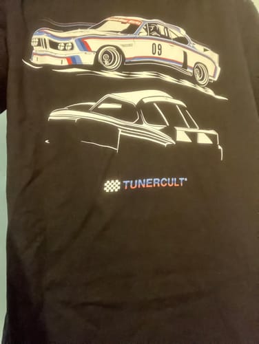 Customer photo review of MYSTERY TEE