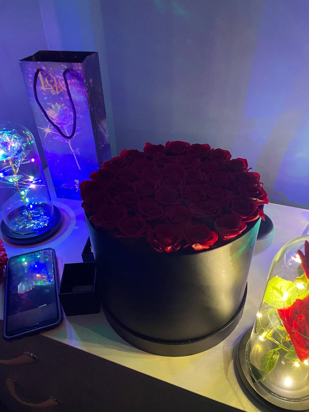 Customer photo review of Eternal Rose Bouquet - Supreme