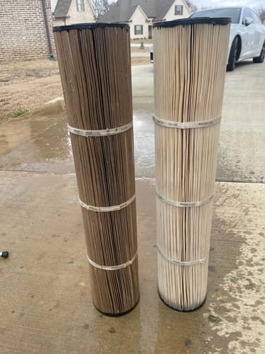 Customer photo review of Cyclone Filter Cleaner Complete Kit with Bag & Adapters