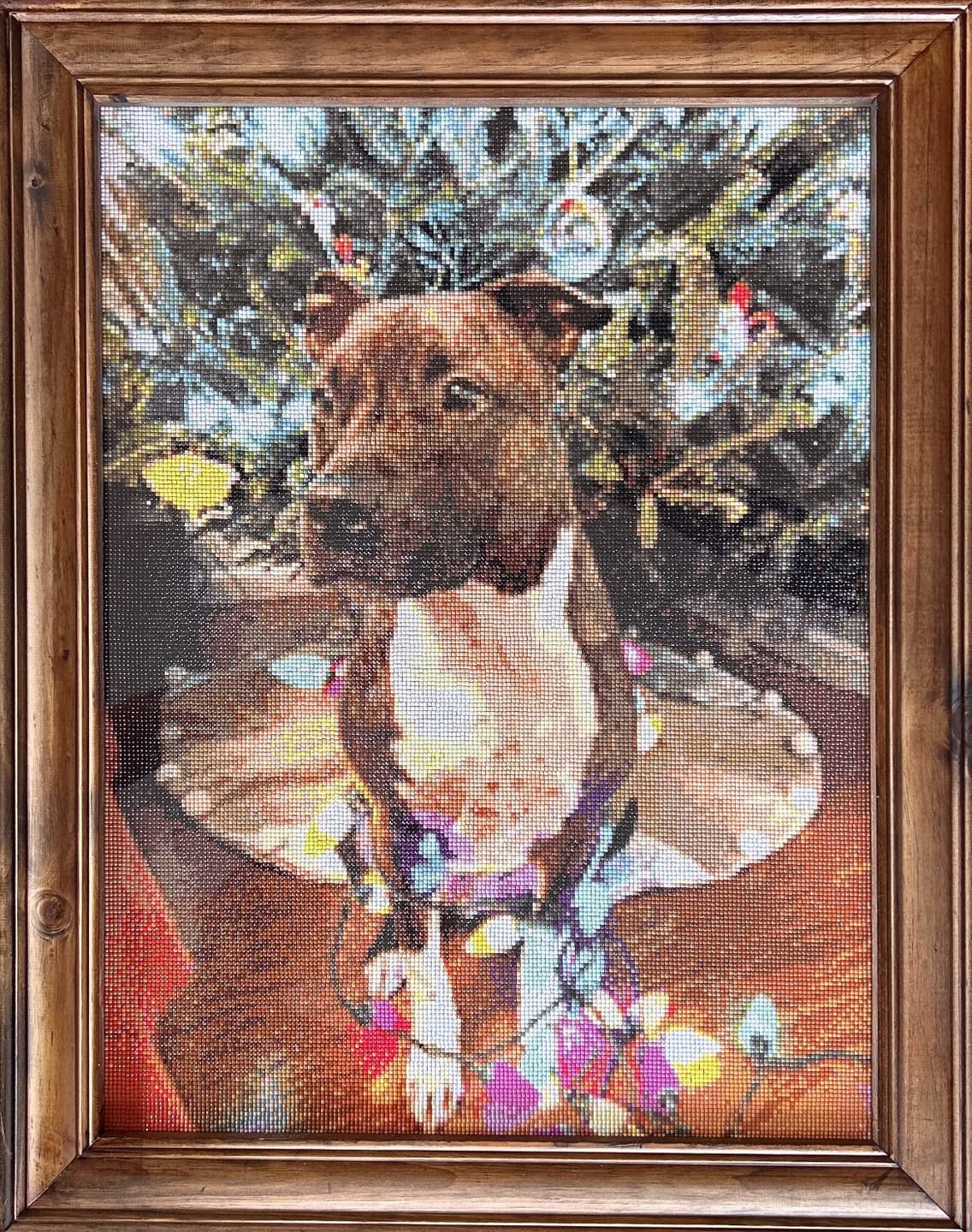 Customer photo review of Custom Diamond Painting Kits for Adults DIY 5D - Photo Diamond Art Shipped from USA