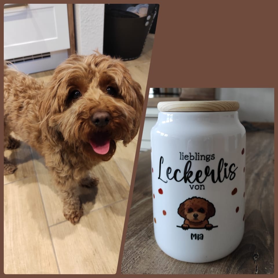Customer photo review of Lieblings Leckerli - Individuelle Leckerlidose