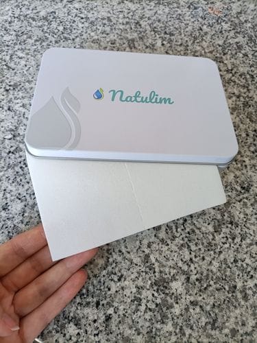 Customer photo review of Eco-Tiras de Detergente 40 lavados Natulim
