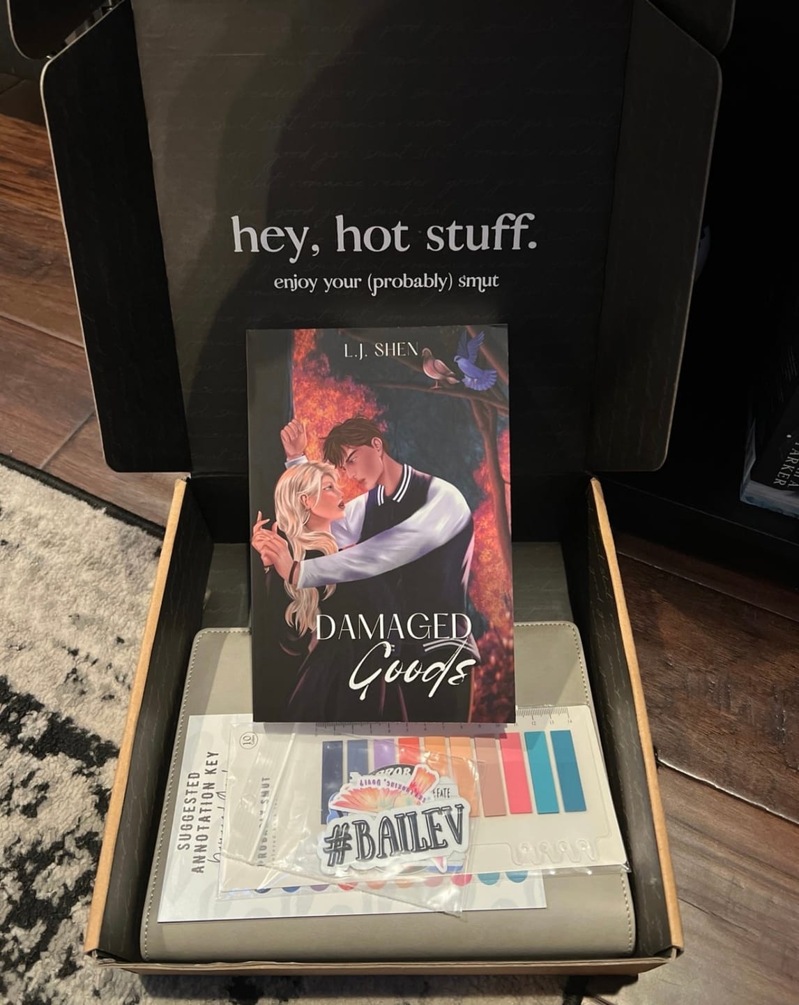 Customer photo review of romance reader book club