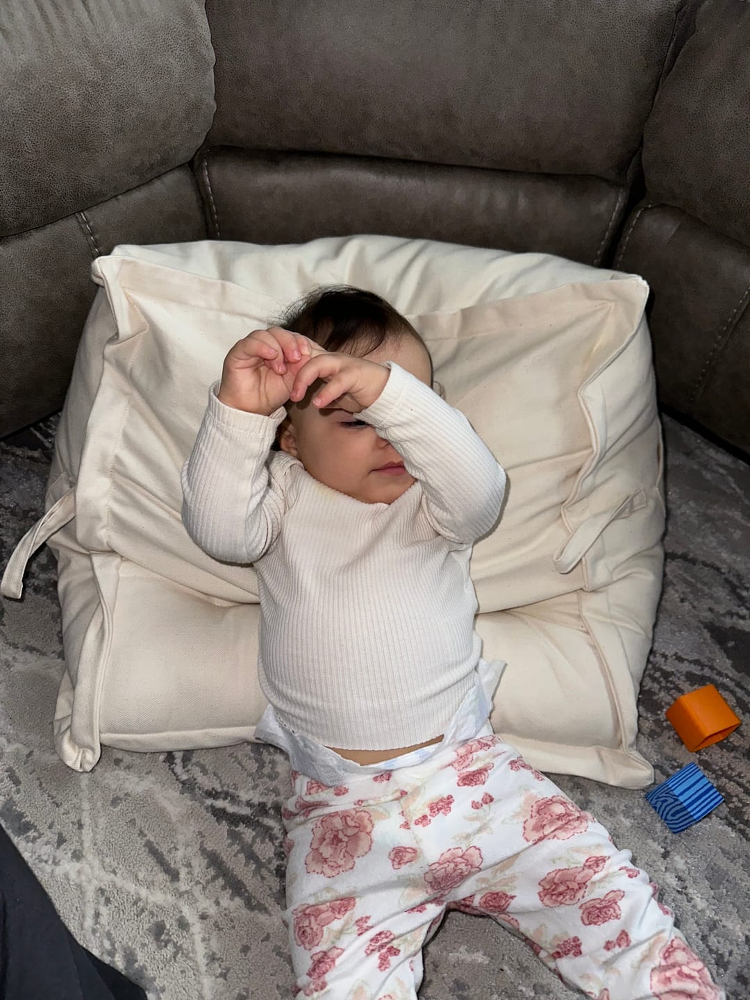 Customer photo review of Peekaboo Pillow Original