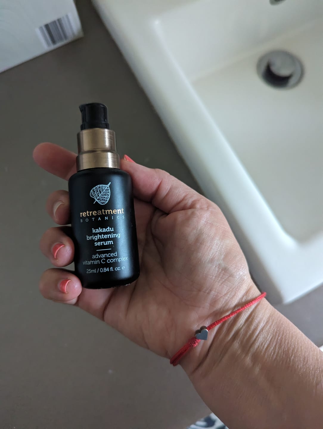 Customer photo review of Kakadu Brightening Serum