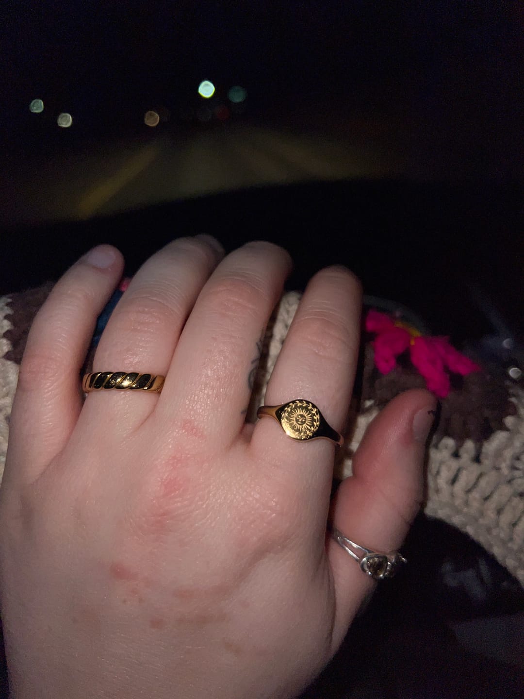 Customer photo review of Summer Solstice Gold Ring