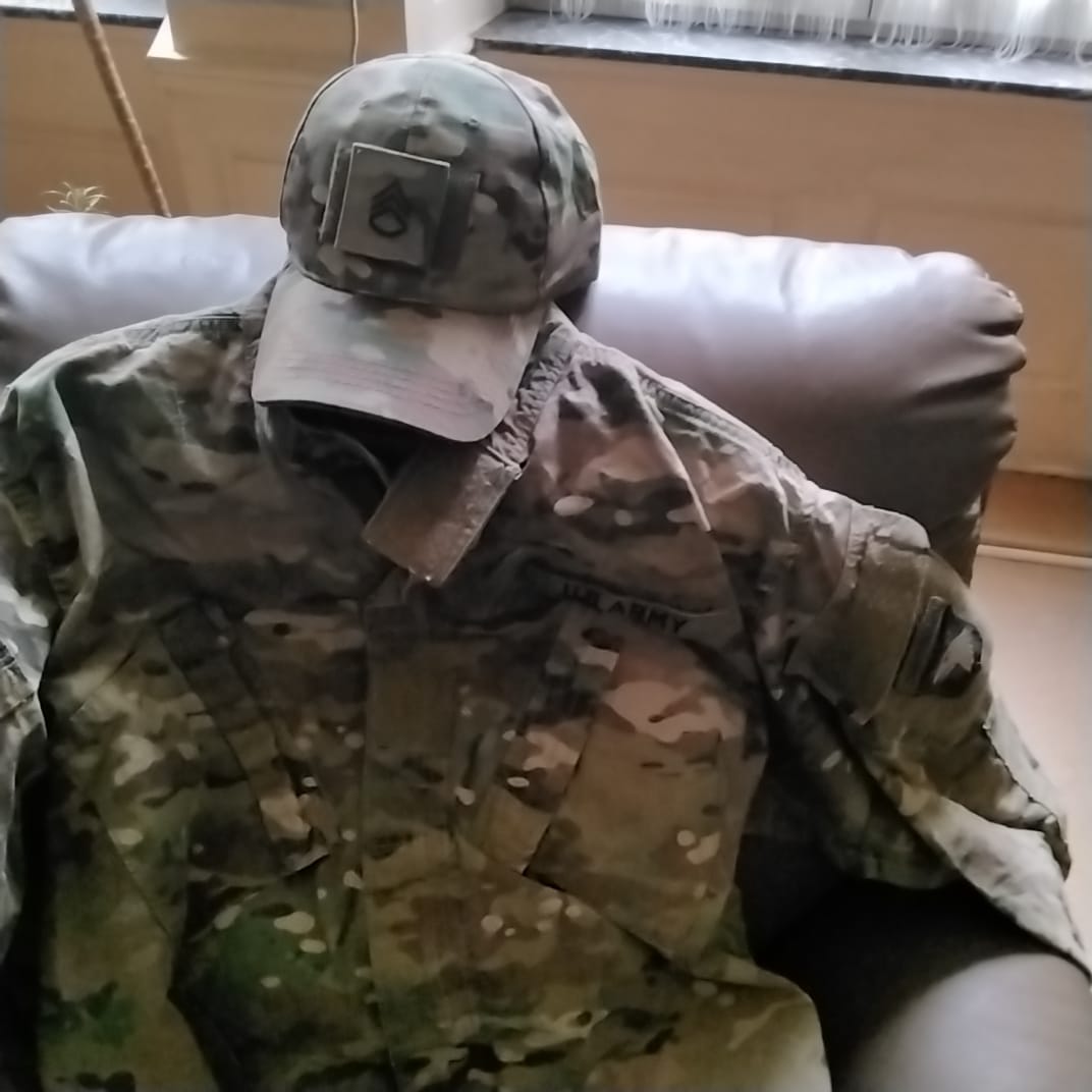Customer photo review of Casquette militaire camouflage
