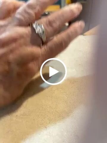 Customer video review of Bezel Set Round Moissanite Scroll Accents Engagement Ring