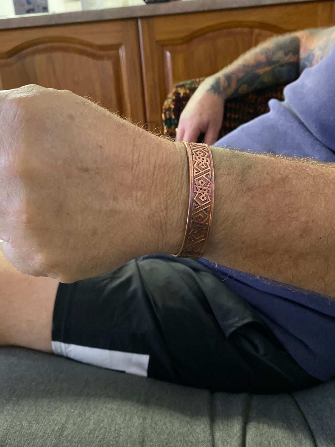 Customer photo review of Wikay / Magnetic / Copper Bracelet