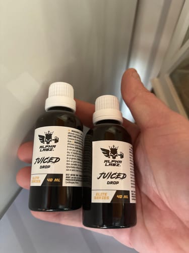 Customer photo review of Alpha Labz - JUICED - Stimulant Musculaire Pour Des Performances Explosives