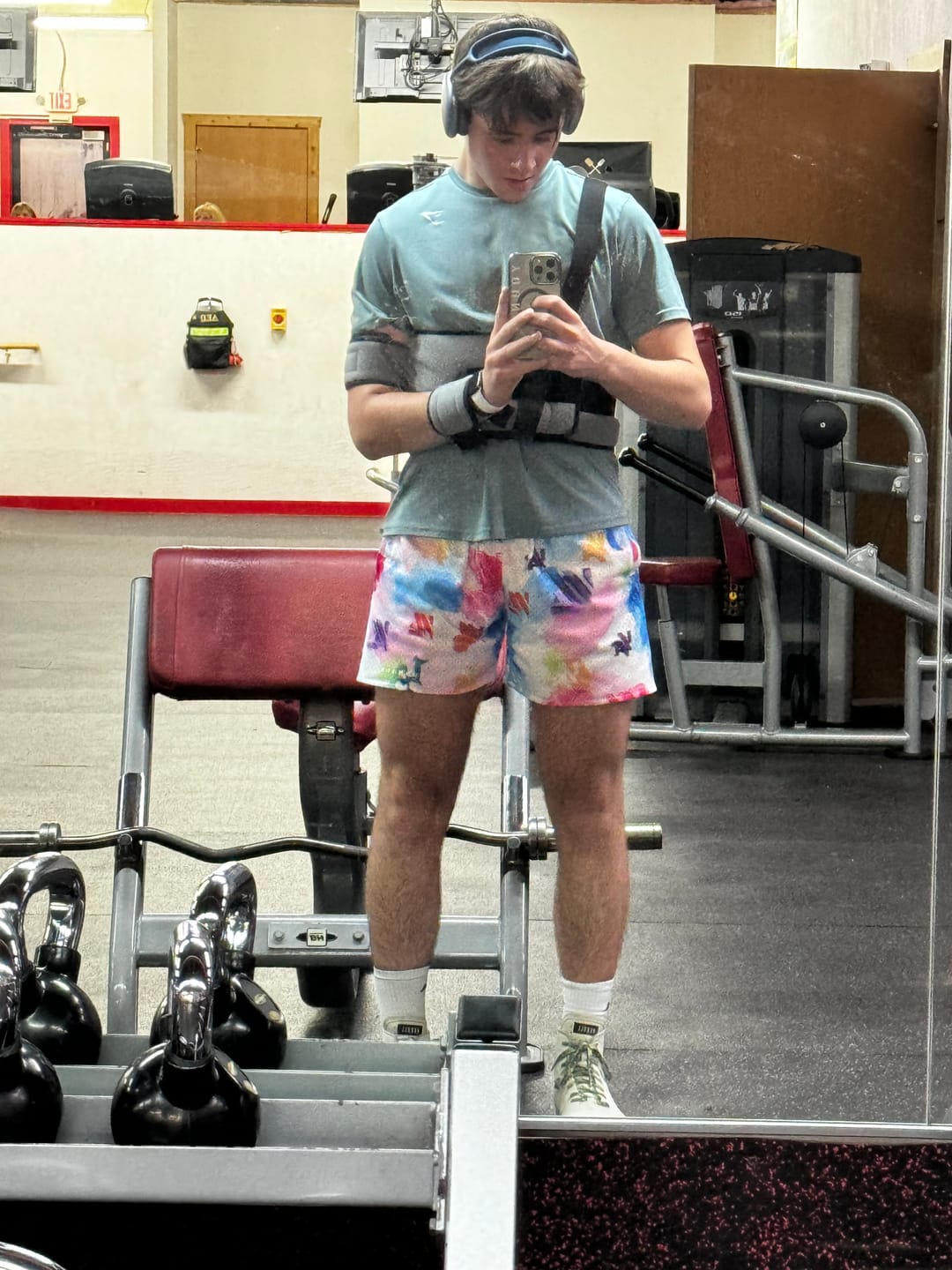 Customer photo review of 141 The Block Party Shorts