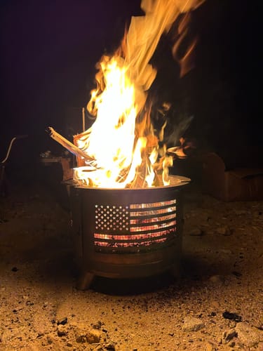 Customer photo review of MYFIRESIDE PIT 17 - LITTLE GUY