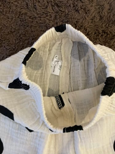 Customer photo review of Toddler Loose Fit Printed Pants
