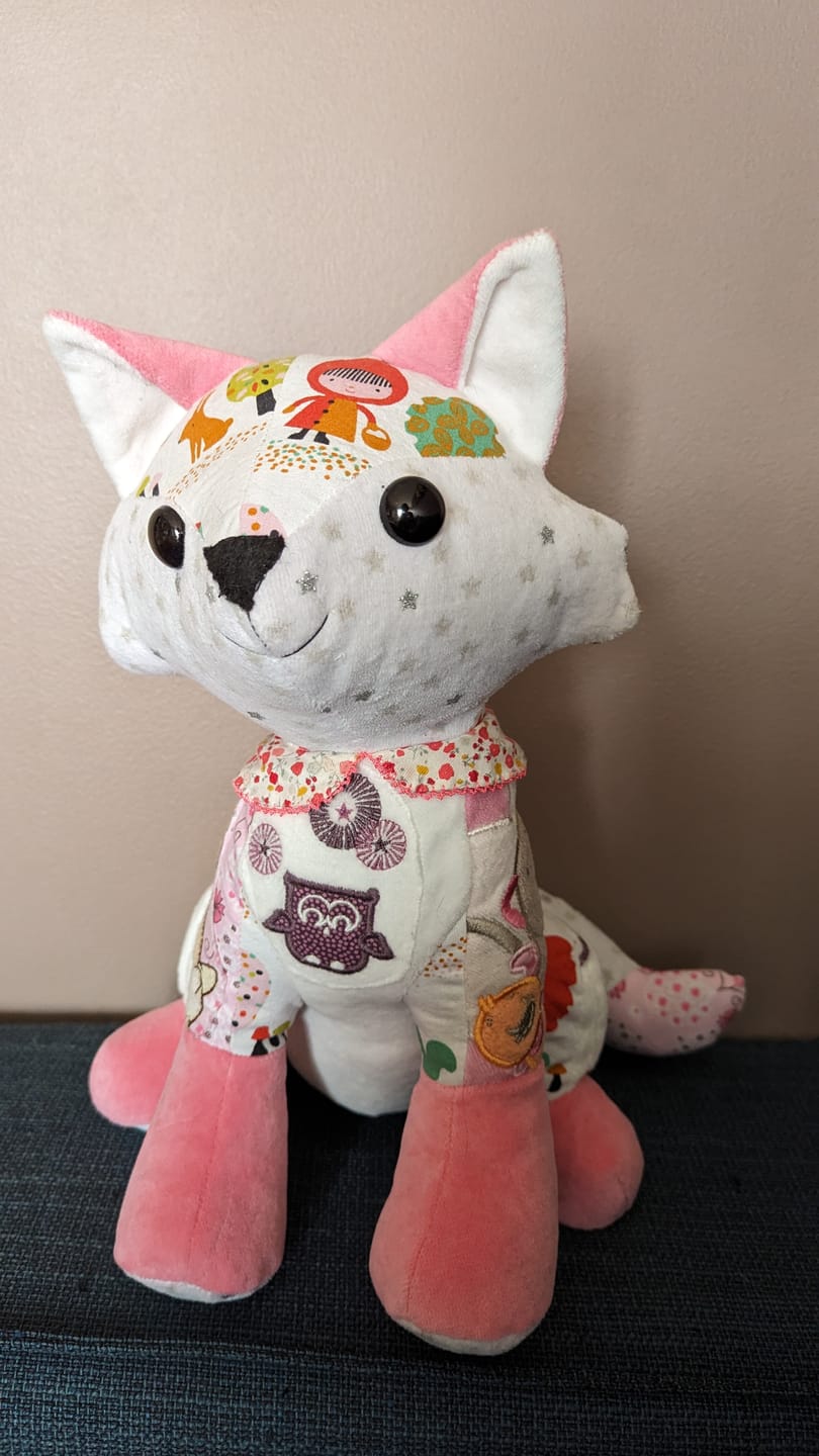 Customer photo review of Renard en peluche souvenir