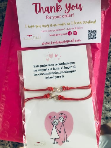Customer photo review of Infinity Love Bracelet ❤️