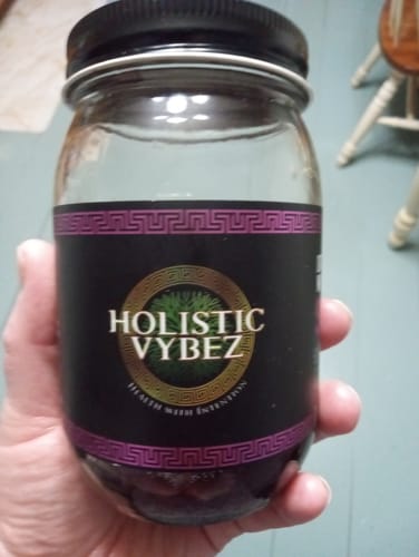 Customer photo review of Elderberry and Soursop Infused Sea Moss Gel