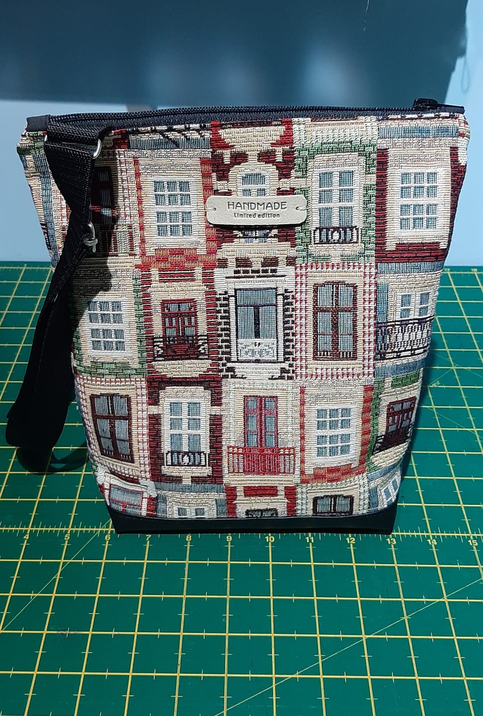 Customer photo review of Lisbon Houses Tapestry Fabric