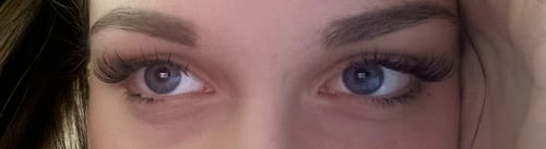 Customer photo review of And so it begins - Starter Set (mit transparentem Wimpernkleber)