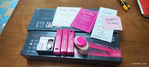 Customer photo review of Plancha Profesional INFRARED + Tenaza Automática