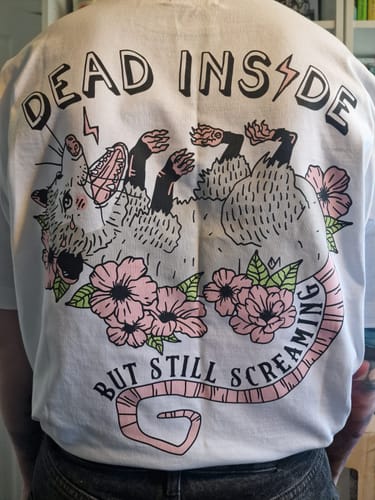 undefined review of Dead Inside T-Shirt image 1 out of 2