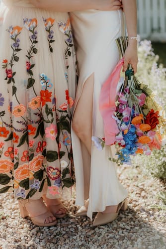 Customer photo review of Bright Silk Flowers