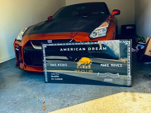 Customer photo review of Custom Logo Card