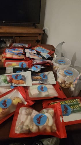 Customer photo review of BIG DADDY FREEZE DRIED Mystery BUNDLE