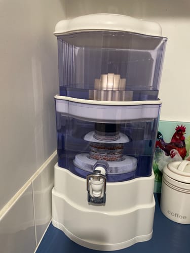 Customer photo review of HolyH2O™ Trinity Water Filter